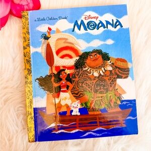 ▪️ 10/$25- Disney Moana - A Little Golden Book